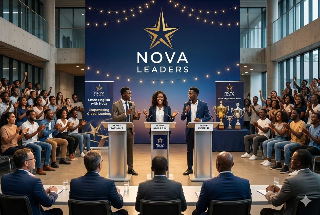 Concours d’Anglais Nova Leaders Speak Up & Shine Challenge